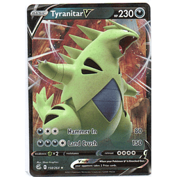 Tyranitar V carta pokemon Ingles