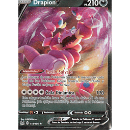Drapion V carta pokemon Español