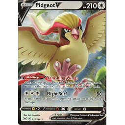 Pidgeot V carta pokemon Ingles