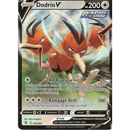 Dodrio V carta pokemon Ingles