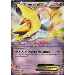 Cresselia EX carta pokemon ingles