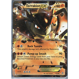 Terrakion EX carta pokemon ingles