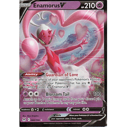 Enamorus V carta pokemon Ingles