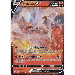 Reshiram V carta pokemon Ingles