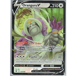 Oranguru V carta pokemon Ingles