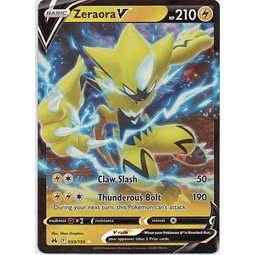 Zeraora V carta pokemon Ingles