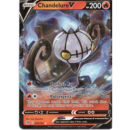 Chandelure V carta pokemon Ingles