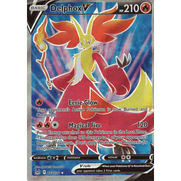 Delphox V carta pokemon Ingles