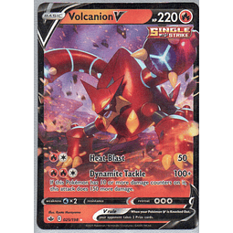 Volcanion V carta pokemon Ingles