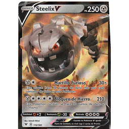 Steelix V carta pokemon Español