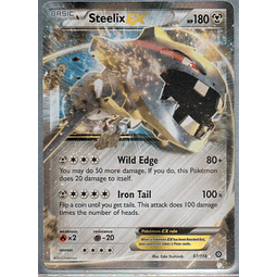 Steelix EX carta pokemon ingles