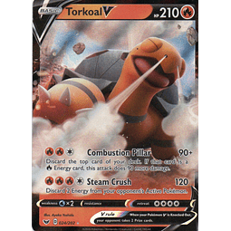 Torkoal V carta pokemon Ingles