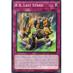 R.B. Last Stand carta yugi DOOD-EN095 Common