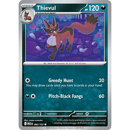 Thievul carta pokemon MEG 090/132 Comun