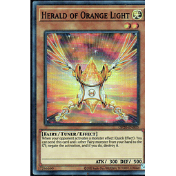 Herald of Orange Light OP20-EN005 Super Rare