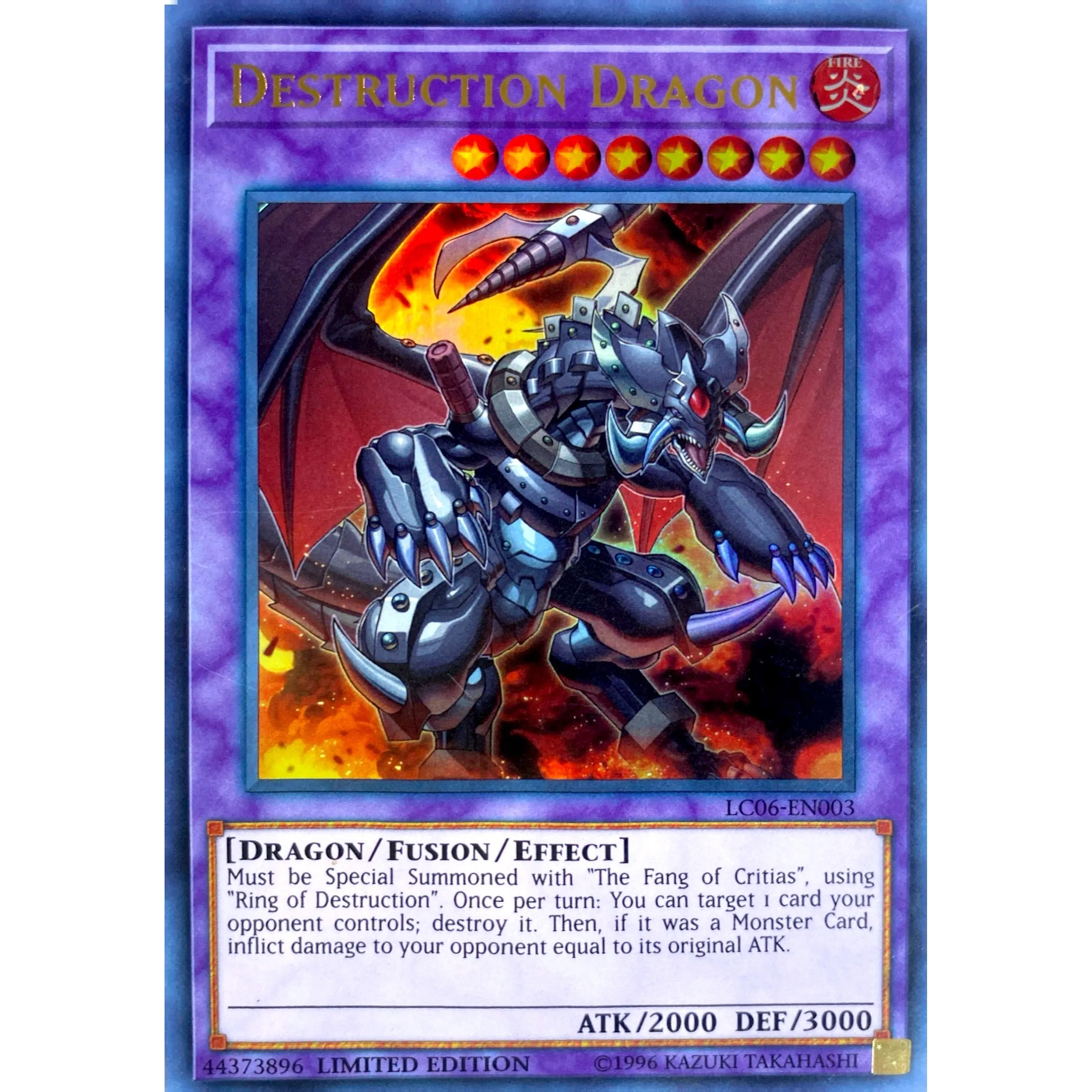 Destruction Dragon LC06-EN003 Ultra Rare