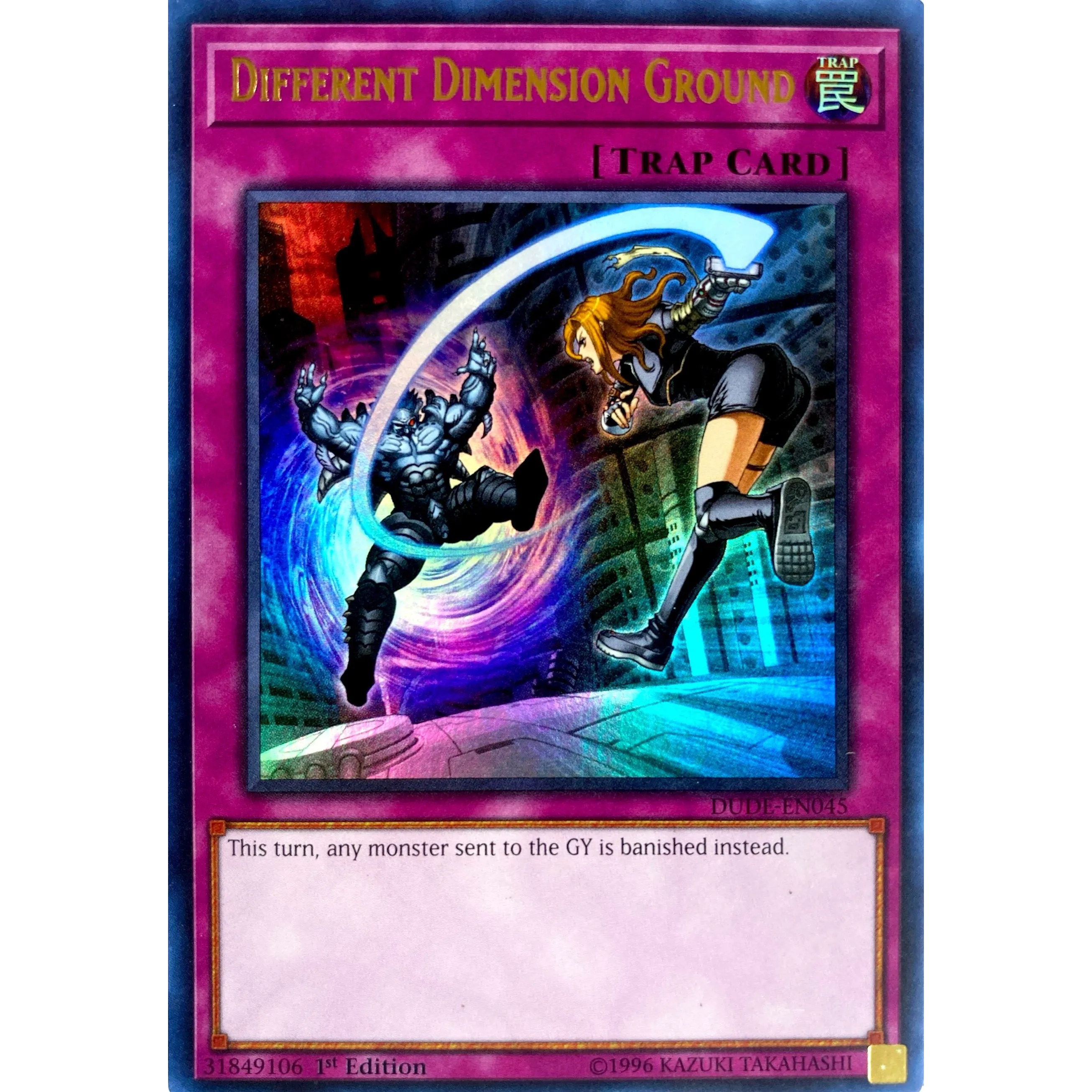 Different Dimension Ground DUDE-EN045 Ultra Rare