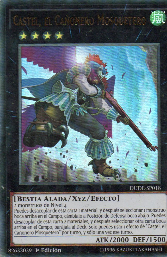Castel, the Skyblaster Musketeer DUDE-EN018 Ultra Rare