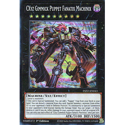 CXyz Gimmick Puppet Fanatix Machinix INFO-EN043 Super Rare