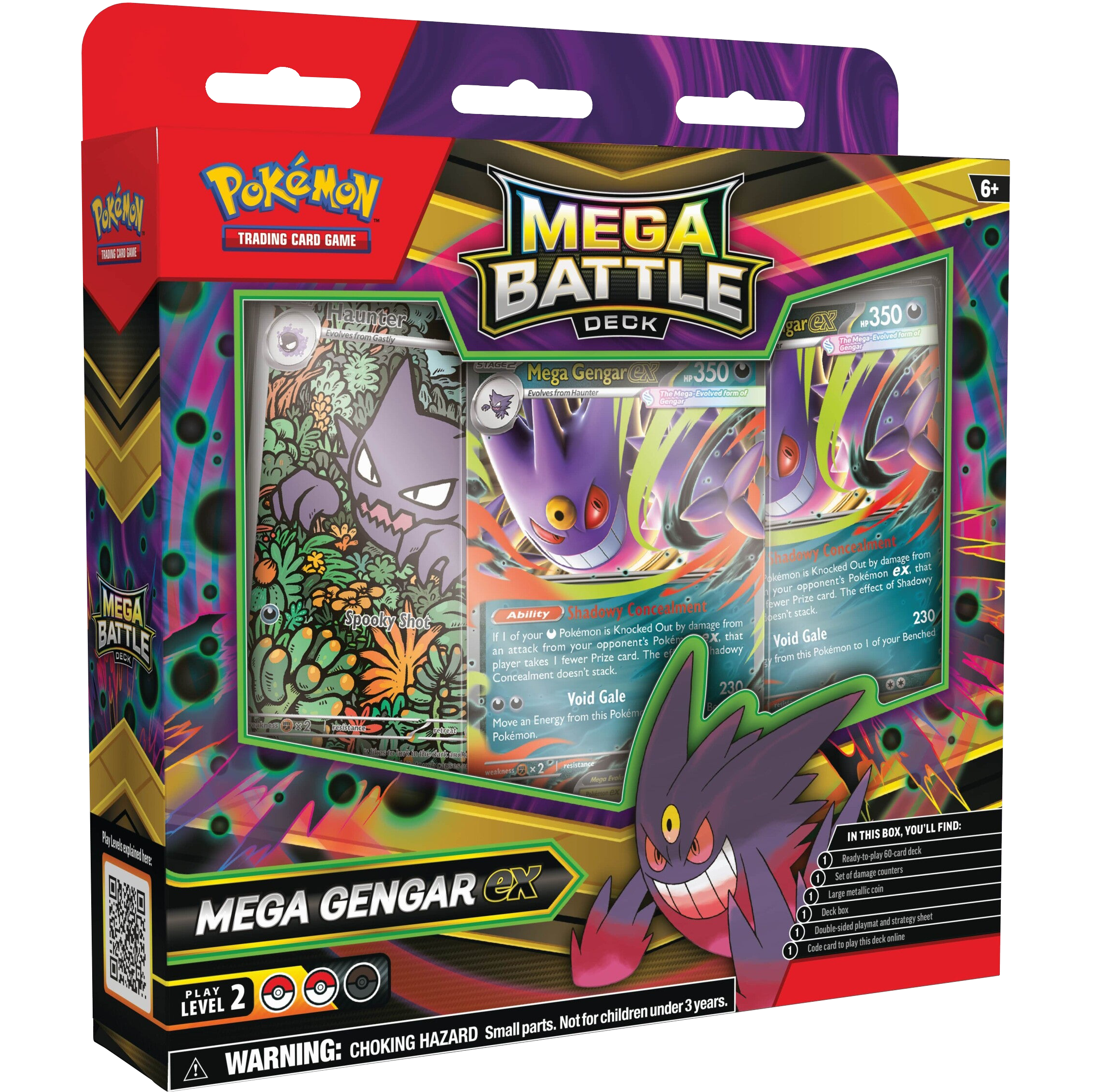 Pokemon en Ingles - Mega Evolution Mega Gengar ex