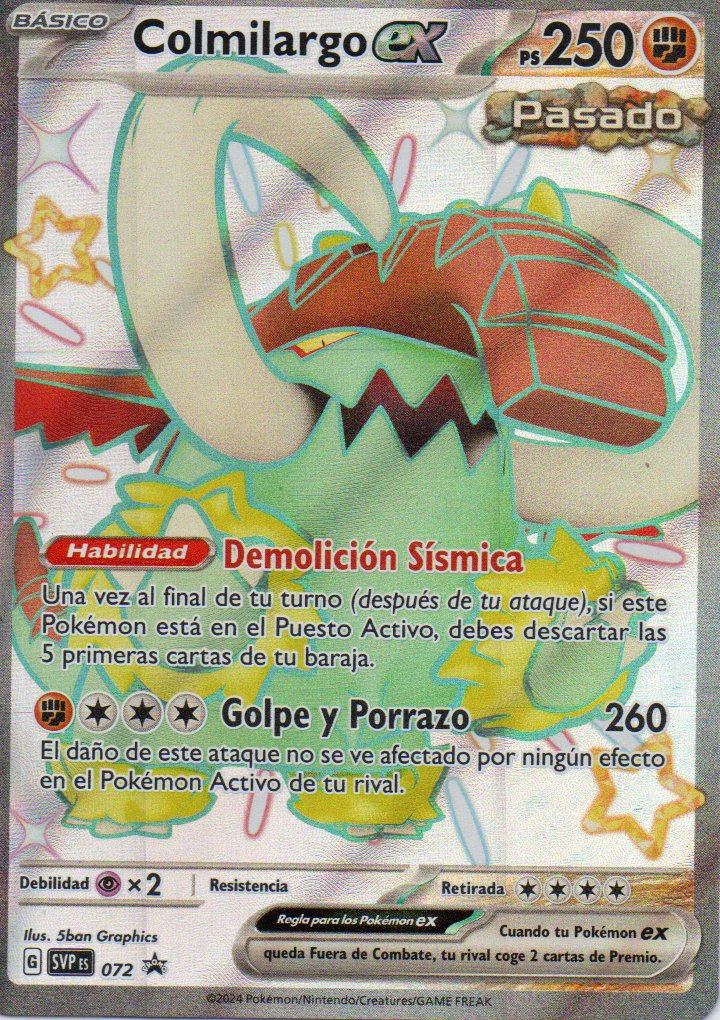 Colmilargo ex 72 Promo Español