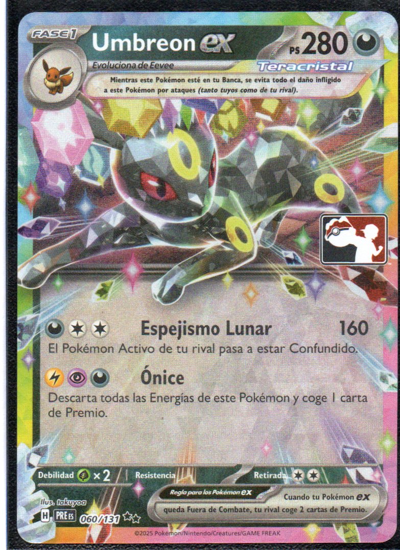 Umbreon ex 60 Double Rare Español