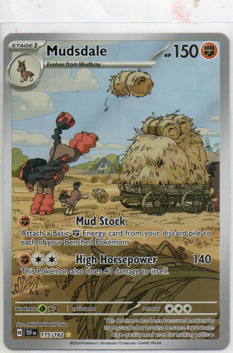 Mudsdale 175 Ultra Rare Ingles