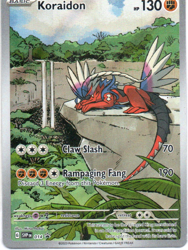 Koraidon 14 Promo Ingles