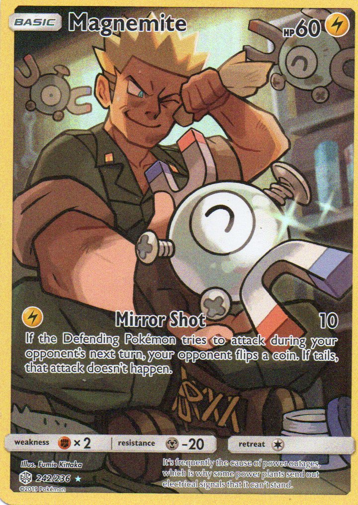 Magnemite 242 Ultra Rare Ingles