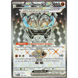 Cornerstone Mask Ogerpon ex 199 Ultra Rare Ingles