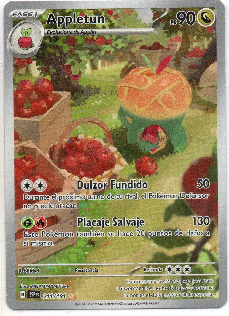 Appletun 211 Illustration Rare Español