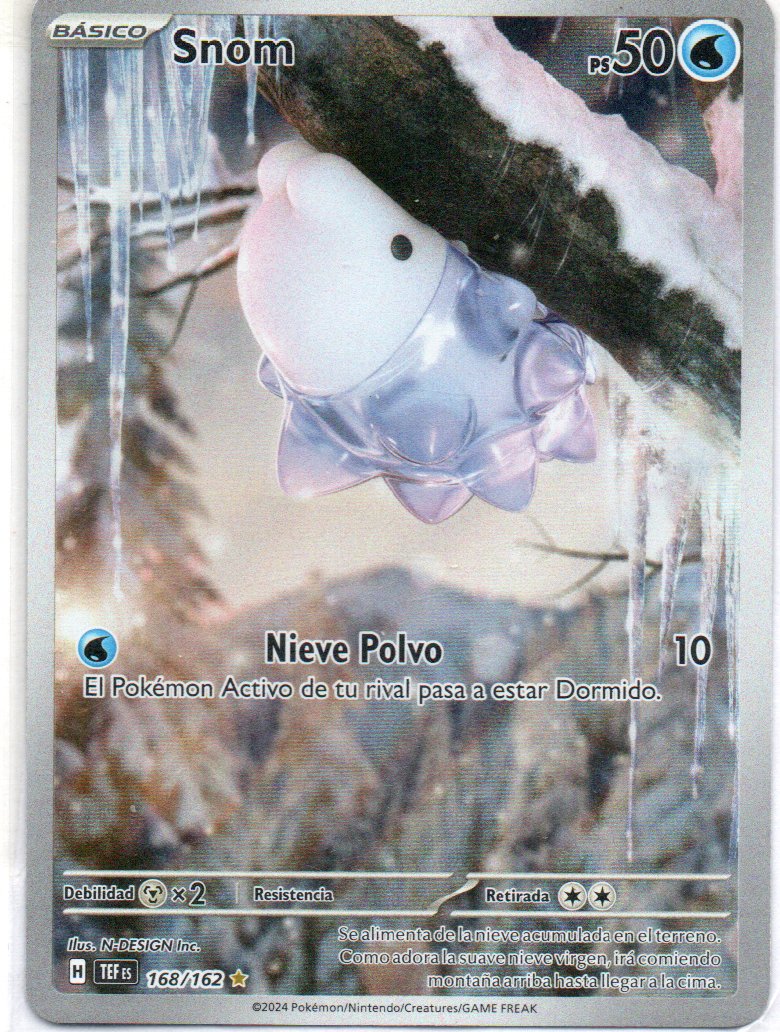 Snom 168 illustration Rare Español