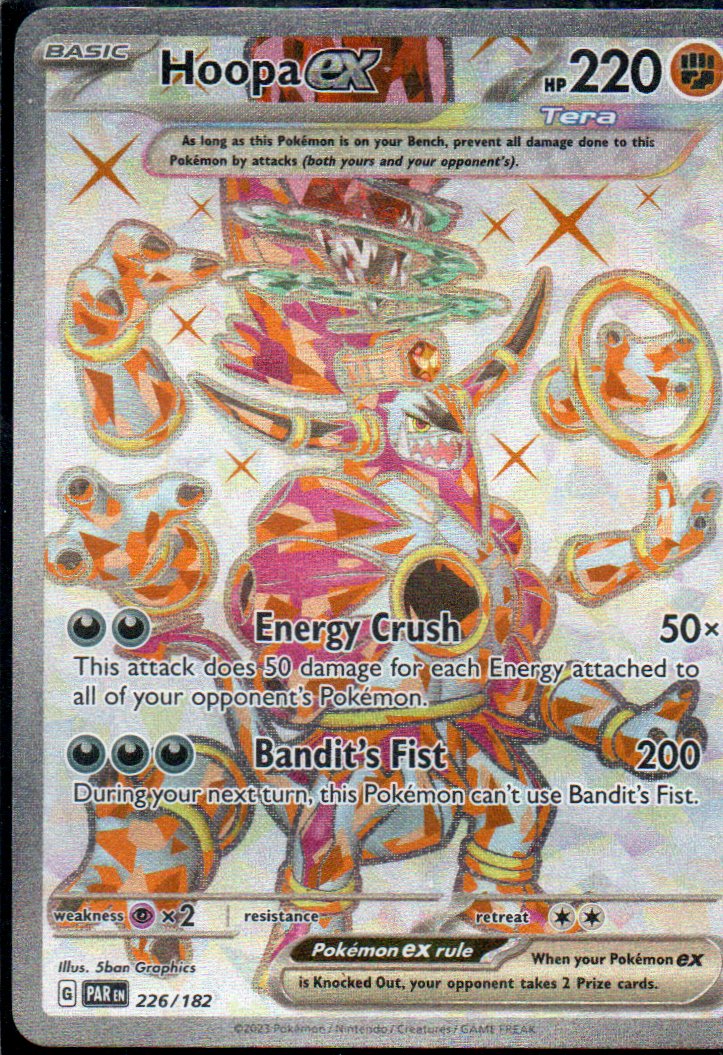 Hoopa ex 226 Ultra Rare Ingles