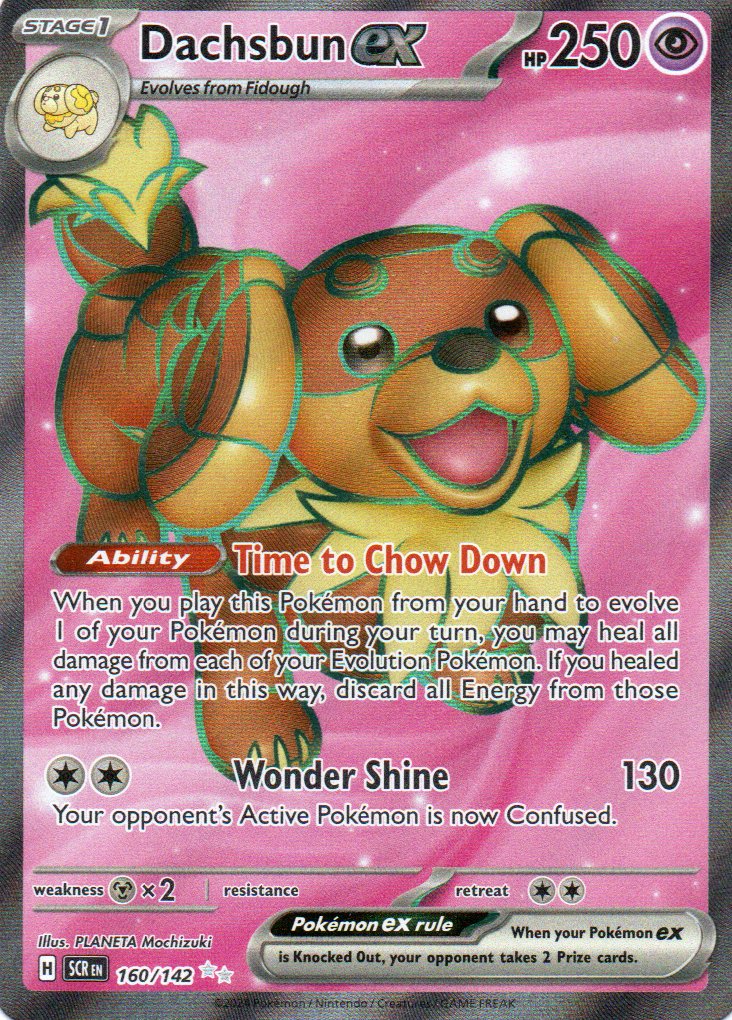 Dachsbun ex 160 Ultra Rare Ingles