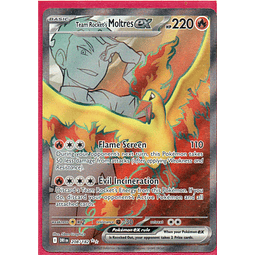 Team Rocket´s Moltres ex 208 Ultra Rare Ingles