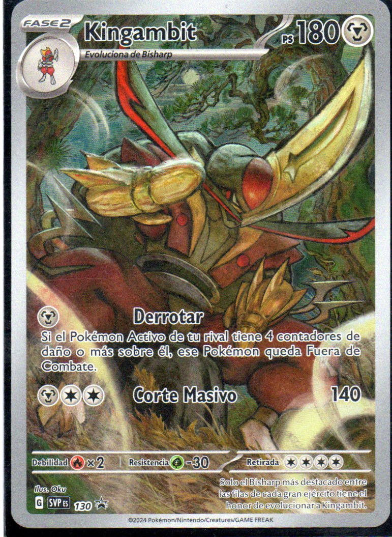 Kingambit 130 Promo Español