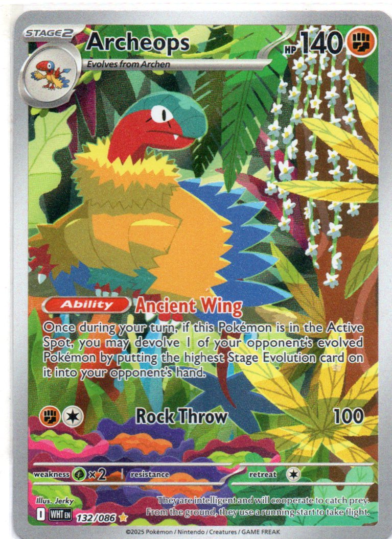 Archeops 132 illustration Rare Ingles