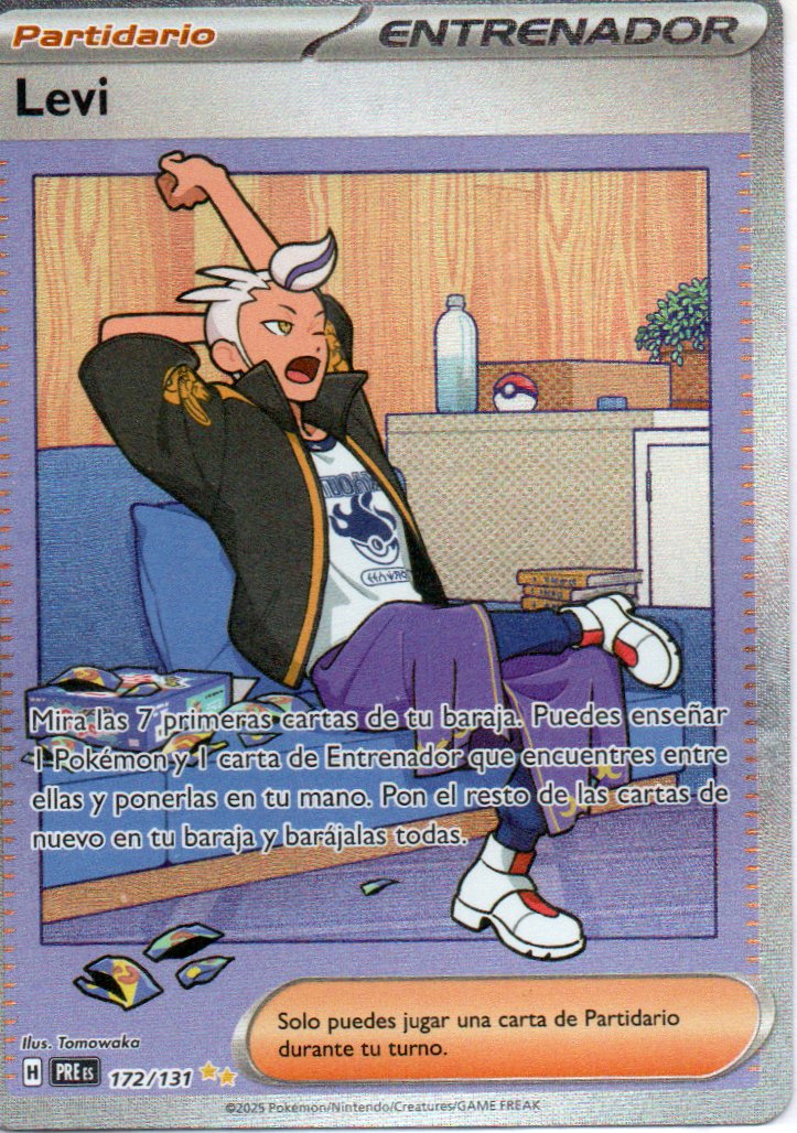 Levi 172 Special Illustration Rare Español