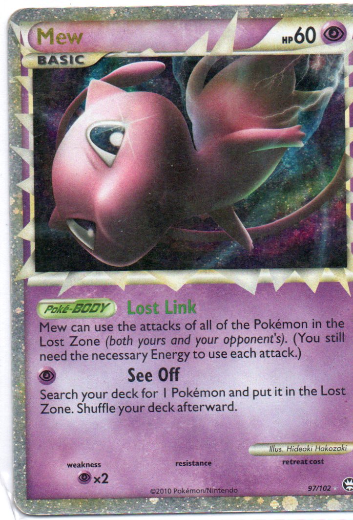 Mew 97 Ultra Rare Ingles