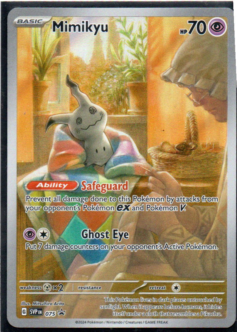 Mimikyu 75 Promo Ingles