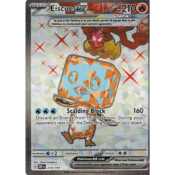Eiscue ex 210 Ultra Rare Ingles