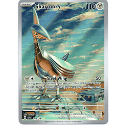 Skarmory 209 illustration Rare Ingles