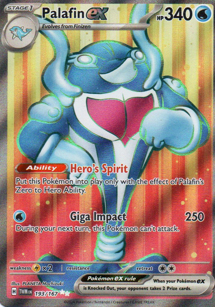 Palafin ex 193 Ultra Rare Ingles