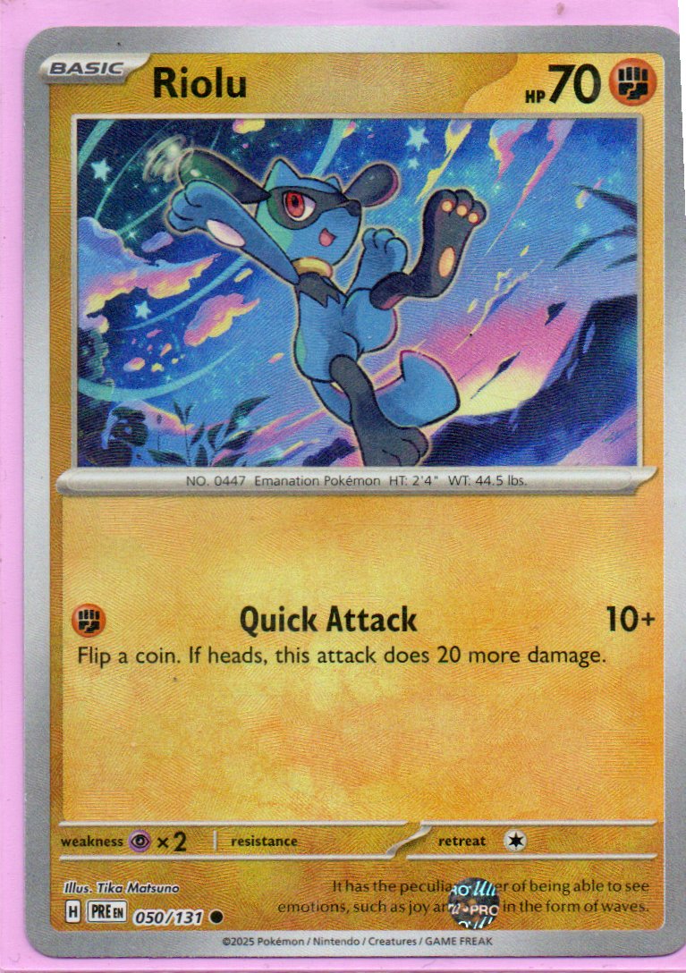 Riolu 50 Master Ball Ingles