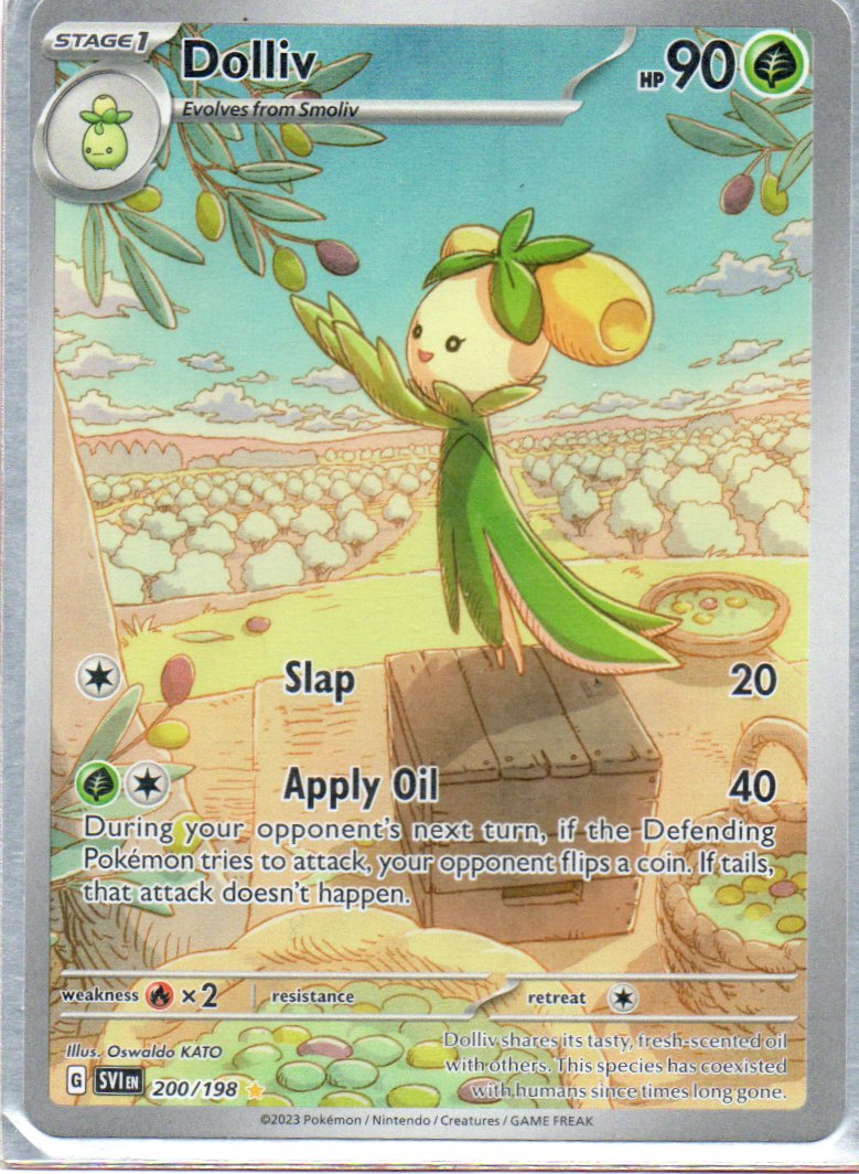 Dolliv 200 Illustration Rare Ingles