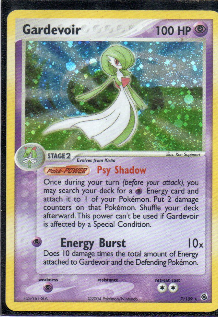 Gardevoir 7 Holo Rare Ingles
