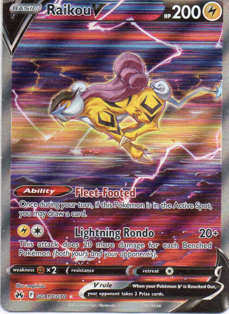 Raikou V GG41 Ultra Rare Ingles