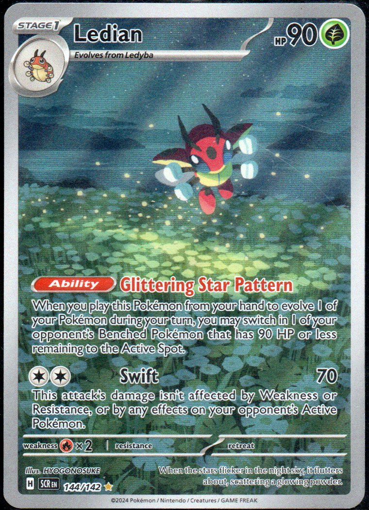 Ledian 144 illustration Rare Ingles