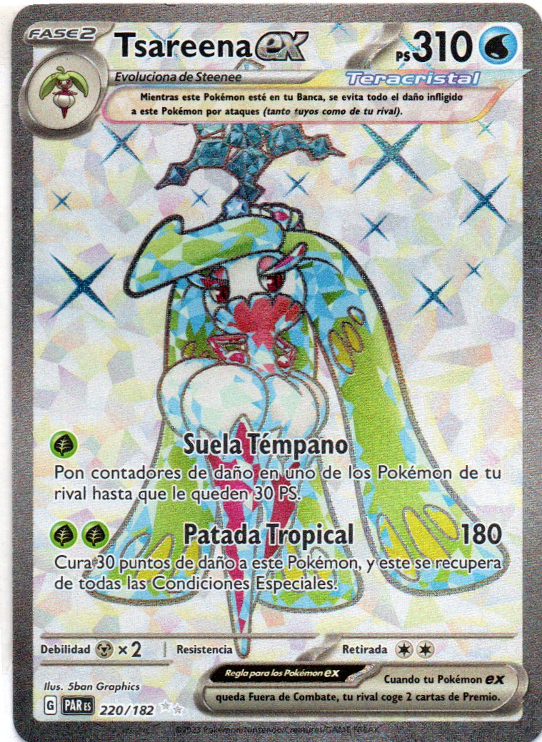 Tsarena ex 220 Ultra Rare Español