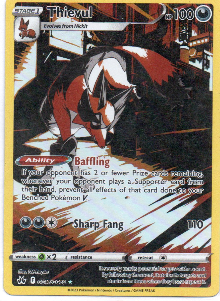 Thievul GG17 Ultra Rare Ingles